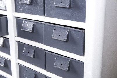 vintage bank of drawers